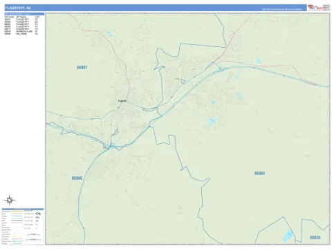Flagstaff, AZ city map