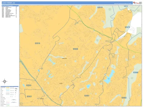 Lake Forest, CA city map