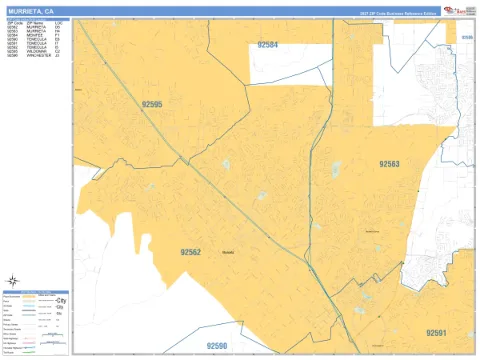 Murrieta, CA city map