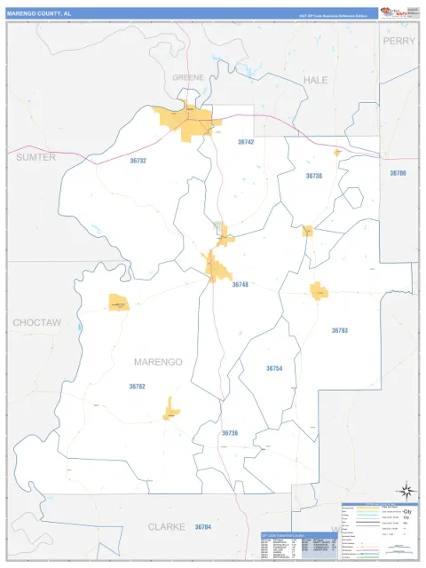 Marengo County, AL map