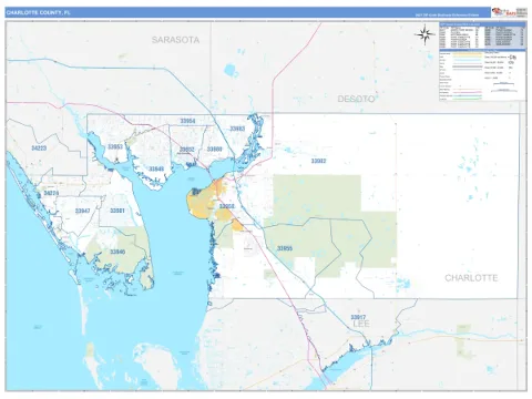 Charlotte County, FL map