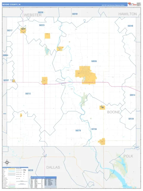 Boone County, IA map