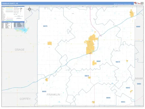 Franklin County, KS map
