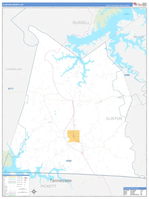 Clinton County, KY map