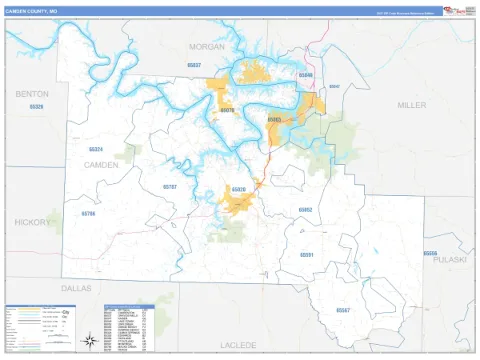 Camden County, MO map