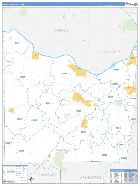 Franklin County, MO map