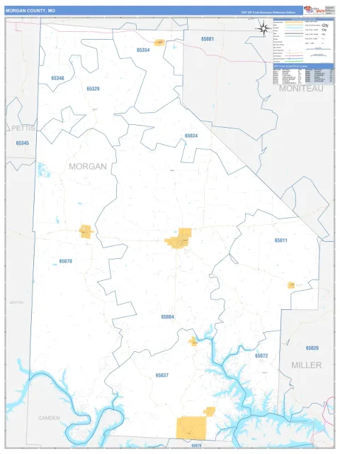 Morgan County, MO map