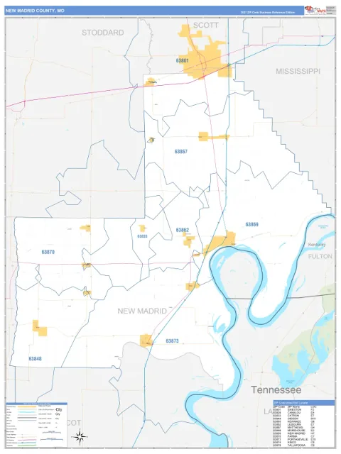 New Madrid County, MO map