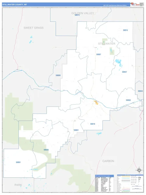 Stillwater County, MT map