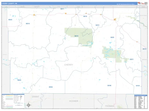 Cherry County, NE map