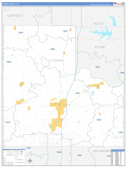 Logan County, OK map