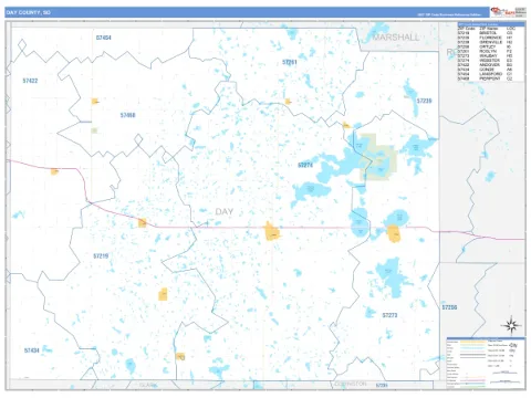 Day County, SD map
