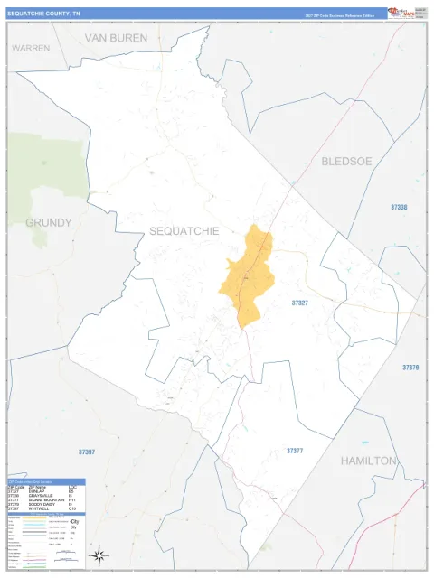 Sequatchie County, TN map