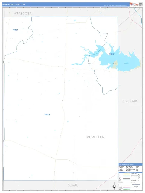 McMullen County, TX map