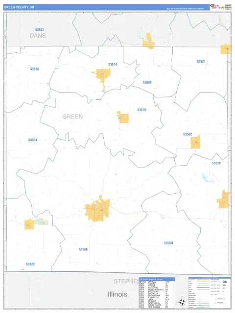Green County, WI map