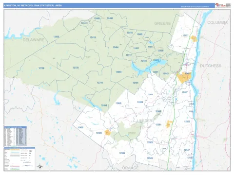 Kingston metro area map
